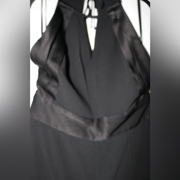 NWT- Black Diane Von Furstenberg Ireland wide-leg jumpsuit in black- size 4 - Picture 11 of 14